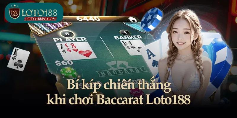 Bí kíp chiến thắng khi chơi Baccarat Loto188