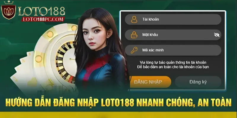 Hướng dẫn quy trình đăng nhập Loto188 chi tiết nhanh gọn nhất